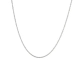 Nixi Chain Necklace Sterling Silver