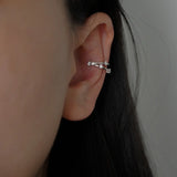 Valerie Sparkling Luxe Ear Cuff Sterling Silver