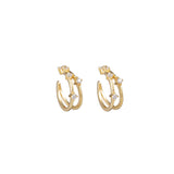 Valerie Sparkling Luxe Ear Cuff Gold